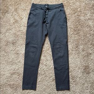 Humanoid Grey Drawstring Pull On 3 Pocket Straight Leg Tapered Pant